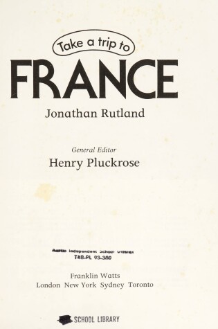 Cover of Take a Trip to France