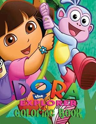 Book cover for Dora the Explorer Coloring Book