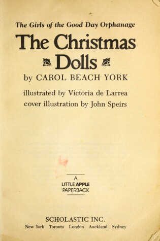 Cover of The Christmas Dolls