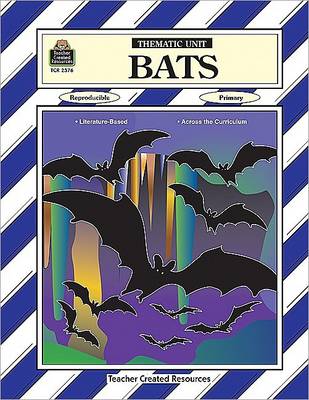 Book cover for Bats Thematic Unit