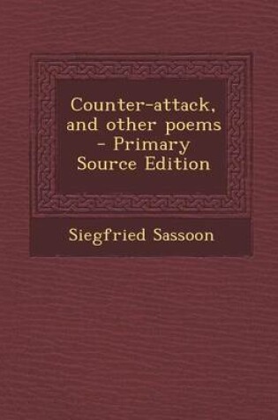 Cover of Counter-Attack, and Other Poems