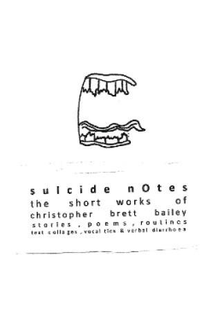 Cover of suicide notes