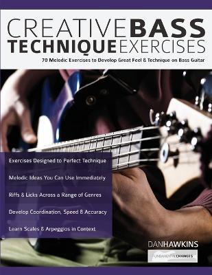 Book cover for Creative Bass Technique Exercises