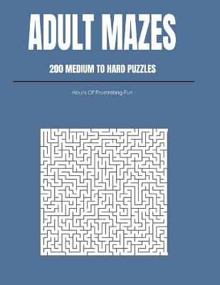 Book cover for Adult Mazes