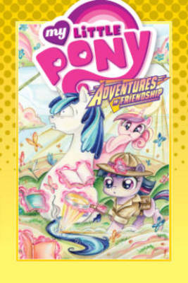 Book cover for My Little Pony Adventures In Friendship Volume 5