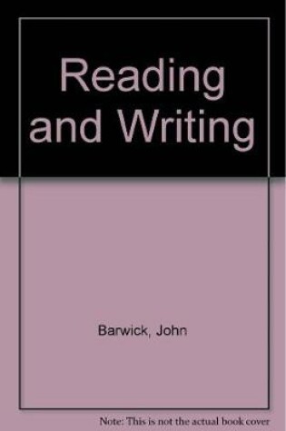 Cover of Reading and Writing