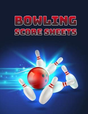 Book cover for Bowling Score Sheet