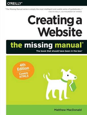 Book cover for Creating a Website: The Missing Manual 4e