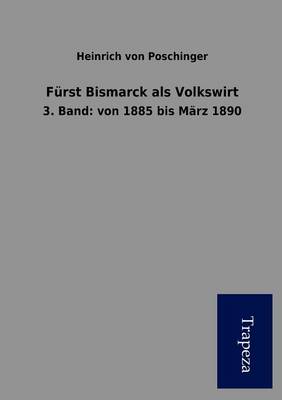 Book cover for F Rst Bismarck ALS Volkswirt
