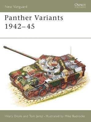 Book cover for Panther Variants 1942-45