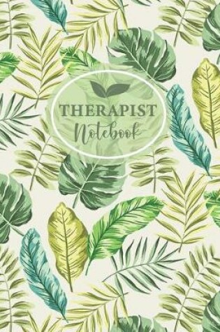 Cover of Therapist Notebook