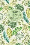 Book cover for Therapist Notebook