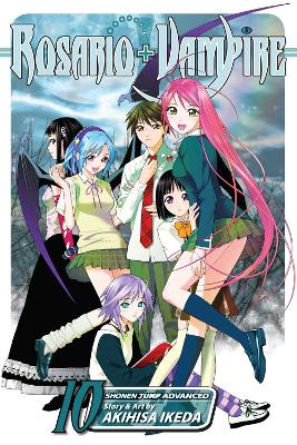 Book cover for Rosario+Vampire, Vol. 10