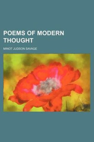 Cover of Poems of Modern Thought