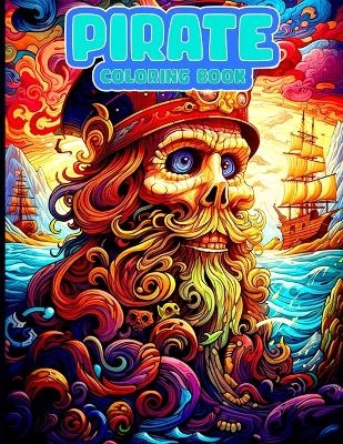 Book cover for Pirate Coloring Book