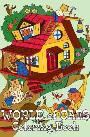 Cover of WORLD of CATS Coloring Book