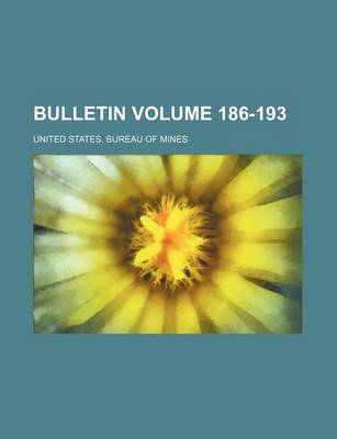 Book cover for Bulletin Volume 186-193