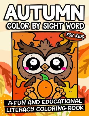 Book cover for Autumn Color By Sight Word For Kids