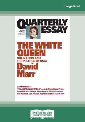 Book cover for Quarterly Essay 65 The White Queen