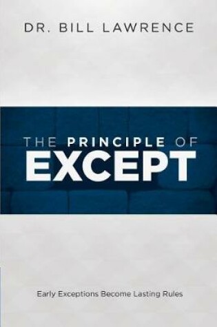 Cover of The Principle of Except