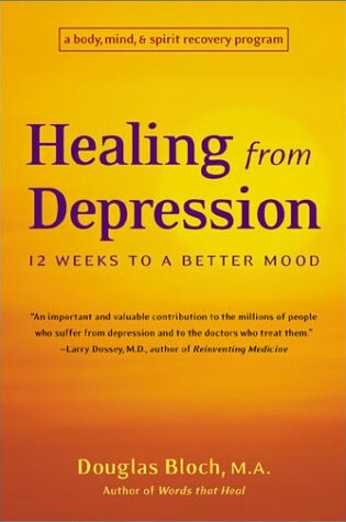 Cover of Healing from Depression