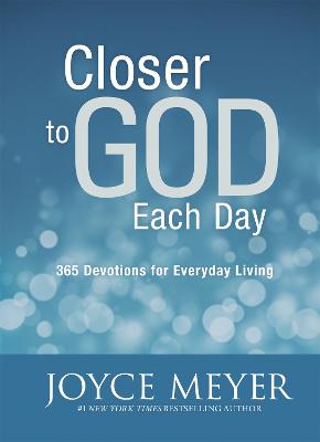 Book cover for Closer to God Each Day Devotional