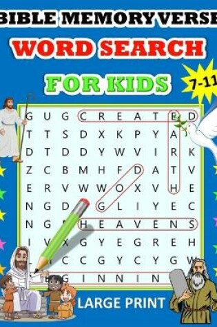 Cover of Bible Word Search For Kids