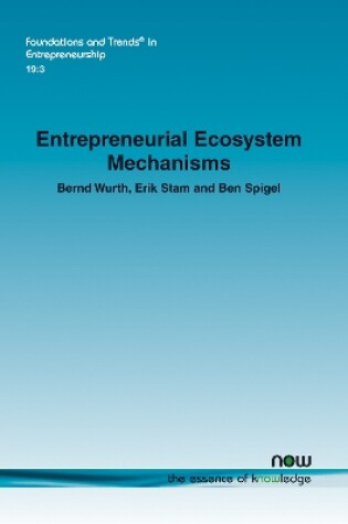 Cover of Entrepreneurial Ecosystem Mechanisms