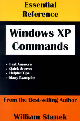 Book cover for Essential Windows XP Commands Reference