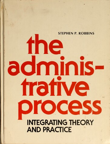 Book cover for Administrative Process