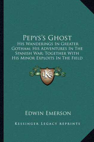 Cover of Pepys's Ghost Pepys's Ghost