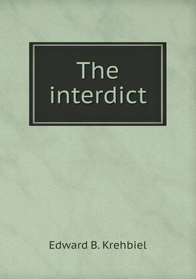 Book cover for The interdict