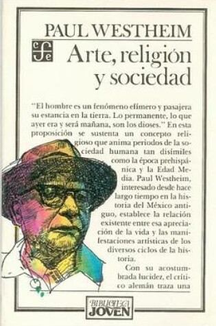 Cover of Arte, Religion y Sociedad