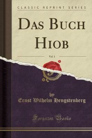 Cover of Das Buch Hiob, Vol. 1 (Classic Reprint)