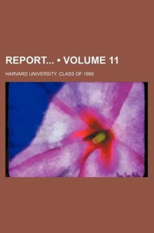 Cover of Report (Volume 11)