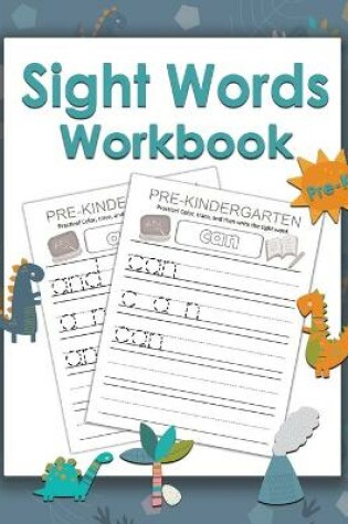 Cover of Pre-K Sight Words Workbook