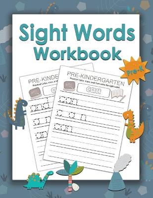 Book cover for Pre-K Sight Words Workbook