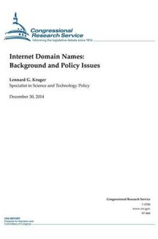 Cover of Internet Domain Names