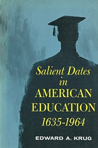 Cover of Salient Dates in American Education, 1635-1964