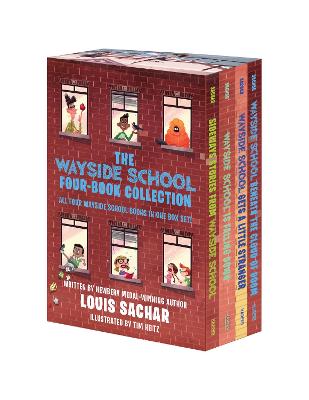 Book cover for The Wayside School 4-Book Box Set
