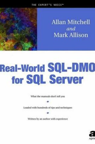 Cover of Real-World SQL-DMO for SQL Server
