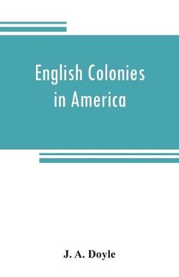 Book cover for English colonies in America