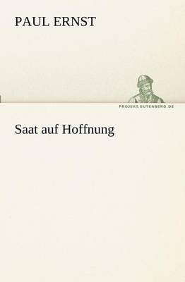 Book cover for Saat Auf Hoffnung