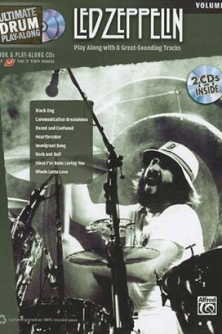 Cover of Ultimate Drum Play-Along Led Zeppelin, Vol 1