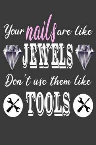 Cover of Nails are jewels Notebook