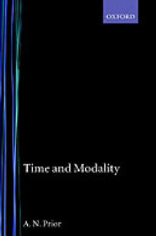 Cover of Time and Modality