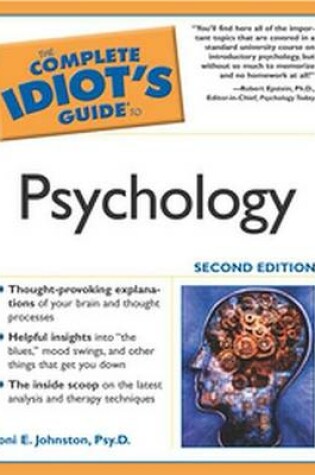 Cover of The Complete Idiot's Guide to Psychology