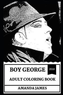 Book cover for Boy George Adult Coloring Book