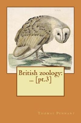Book cover for British zoology