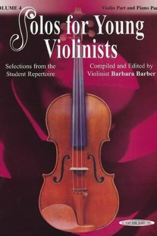 Cover of Solos for Young Violinists , Vol. 4